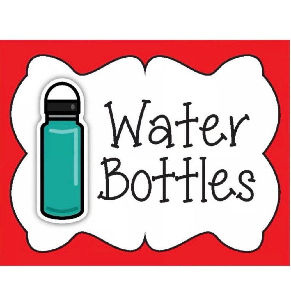 Water bottles